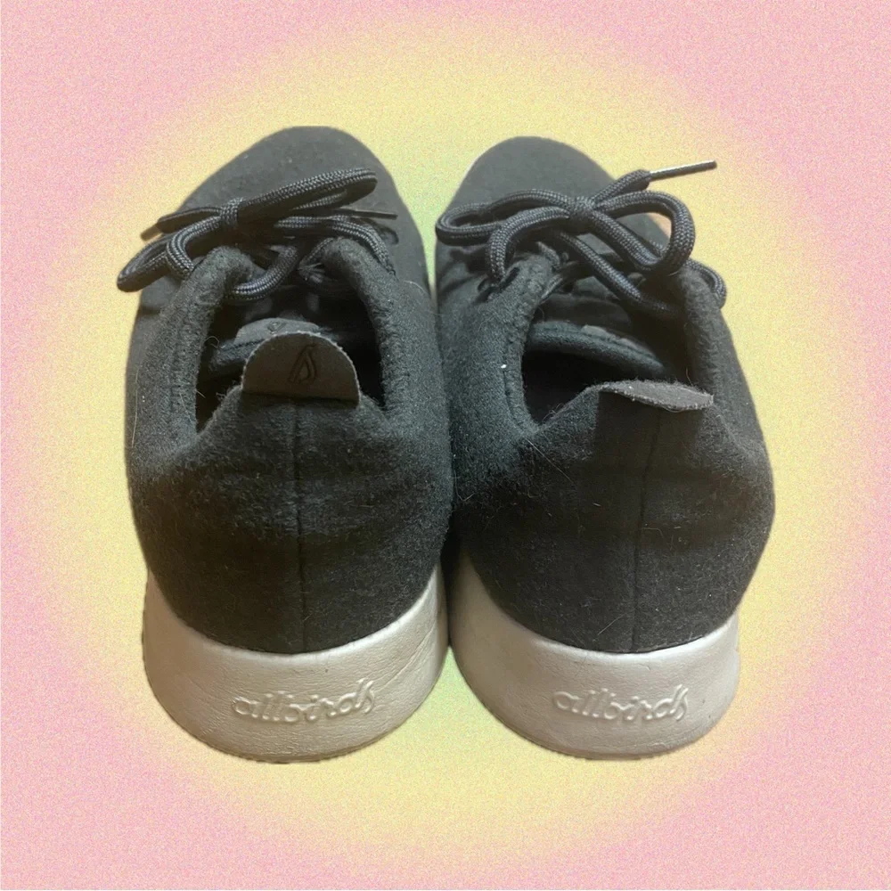 Allbirds Dark Grey Wool Runner Sneakers US Sz 8 🩶 - Picture 3 of 3